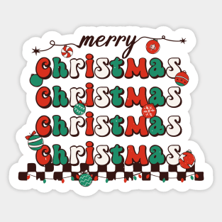 Merry Christmas Sticker